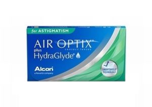 Air optix + HydraGlyde for astigmatism